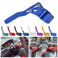 【CW】Universal Aluminium Car Styling Adjustment Steering Wheel Turn Rod Extension Turn Signal Lever Position Up Kit อุปกรณ์เสริมในรถยนต์