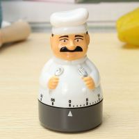 Funny Uncle Chef Kitchen Timer Plastic Mechanical 60 Minutes Cooking Alarm Bell Digital Timers Time Reminder