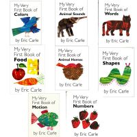8 Books/Set My Very First Book By Eric Carle Educational English Picture Books Learning Card Story Book for Baby Kids Children Flash Cards Flash Cards