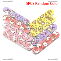 sunkepo6392 20pcs MINI NAIL ไฟล์สีกระดาษทรายขัดไฟล์เล็บเล็บเล็บมือ