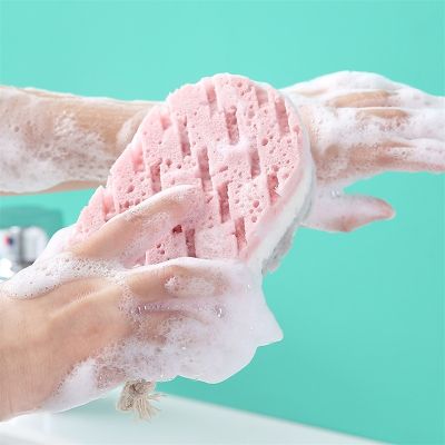1PC Sponge Bath Ball Shower Rub For Whole Body Exfoliation Massage Brush Scrubber Body Brush Sponge Brush Bathroom Accessories