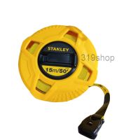 เทปวัดใยแก้ว  STANLEY ขนาด 15M/50FT หมุนเก็บง่าย