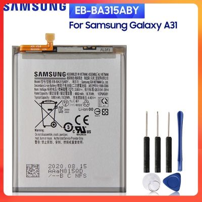 แบตเตอรี่  แท้ Samsung Galaxy A31 2020 Edition A32 SM-A315F/DS SM-A315G/DS 5000mAh  Battery EB-BA315ABY  แบตเตอรี่รับประกัน 6 เดือน แถม ฟรี ไขควง