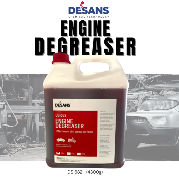 [4.3KG] Engine Degreaser Chemical (DS682) Alkaline Degreaser Rim Wash
