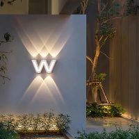 Outdoor Wall Lamp Waterproof IP65 LED Courtyard Terrace Balcony Lamp Garden Corridor Villa Landscape Lawn Lights AC85-265V