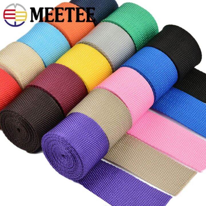 10meters-20-50mm-pp-polypropylene-weing-tapes-for-strap-1-1mm-thick-nylon-bag-safety-belt-diy-clothes-sewing-accessories