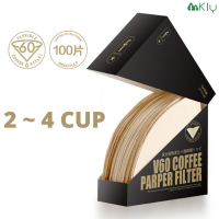 กระดาษกรองกาแฟ กระดาษกรอง กระดาษกรองกาแฟคุณภาพสูง 100 แผ่น กาแฟ กระดาษรอง กรองกาแฟ