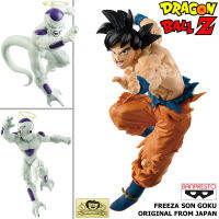 Figure ฟิกเกอร์ งานแท้ 100% แมวทอง Banpresto จาก Dragon Ball Super ดราก้อนบอล ซูเปอร์ Freeza ฟรีเซอร์ และ Son Goku Gokou ซง โกคู โงกุน Ver Original from Japan Anime อนิเมะ การ์ตูน มังงะ คอลเลกชัน New Collection manga Model โมเดล