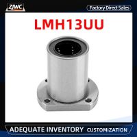 1pc Elliptical Flange Coupling LMH13UU Linear Motion Bearing for Rod Shaft 13mm for CNC Parts 3D Printer