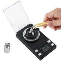 【Cw】Digital Milligram Scale 100G0.001G, High Precision Mini Carat Jewelry Scale For Pocket Scale With Calition Weight 【hot】