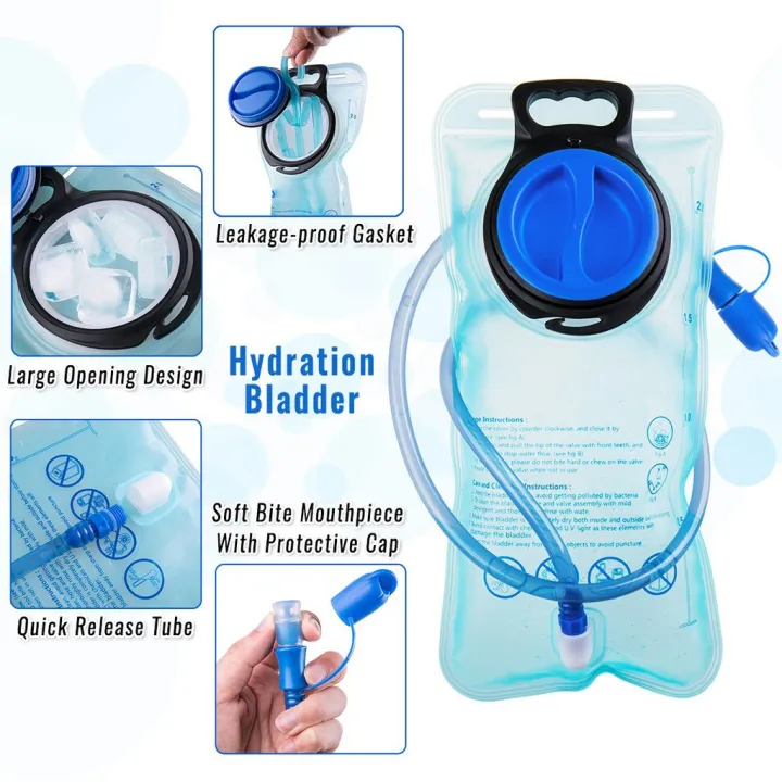 ถุงบรรจุน้ำ 2L Outdoor Hydration Pack Bladder,Replacement Water