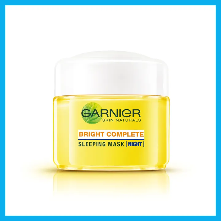 garnier-bright-complete-vitamin-c-yoghurt-sleeping-mask-18ml-การ์นิเย่-ครีมบำรุงผิวสำหรับกลางคืน
