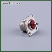 JointFlowers ขั้วต่อ RF สำหรับเชื่อมบัดกรีติดบนดาดฟ้าแผง so239ตัวเมีย UHF