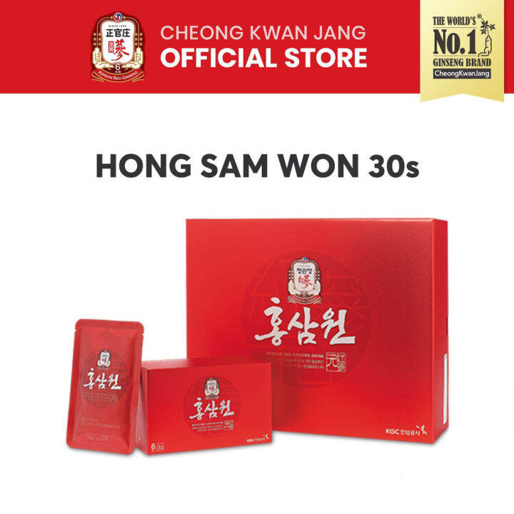 Cheong Kwan Jang Hong Sam Won Cheong Kwan Jang Hong Sam Won Korean Red Ginseng Drink 50ml x 30