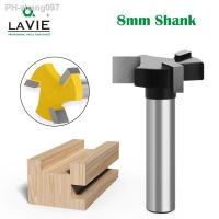 【DT】hot！ LAVIE 1PC 8mm Shank 3 Teeth T-Slot Router Bit Milling Straight Slotting Cutter Cutting Handle for Wood Woodwork