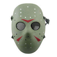 Mask หน้ากาก Jason Friday the 13th เจสัน ศุกร์ 13 ฝันหวาน วัสดุ PC เกรด A หนา กันการกระแทก ป้องกัน สำหรับใส่ ปาร์ตี้ แฟนซีคอสเพลย์ การแสดง สยองขวัญ สุดโหด ฮอกกี้ หมวก บีบี ฮาโลวีน รักบี้ ของสะสมหายาก Cosplay Sport Hat BB Halloween Party Fancy