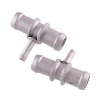 2Pcs 3/4 5/16 3/4 Silver 20mm-8mm-20mm Tee Heater Hose Coolant Reducer Fitting Water Connector Universal New