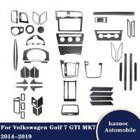 สำหรับ Volkswagen Golf 7 GTI MK7 2013 2014 2015 2016 2017 2018 2019สติกเกอร์ตกแต่งคาร์บอนไฟเบอร์ภายในอุปกรณ์แต่งรถ