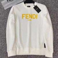 เสื้อกันหนาวลายจุด Fend เสื้อคู่คอเต่าพิมพ์ตัวอักษรสำหรับทั้งหญิงและชายใหม่ฤดูใบไม้ร่วงและฤดูหนาวเสื้อฮู้ดแขนยาวลำลอง