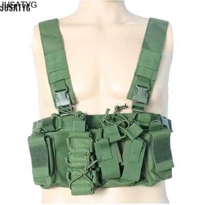 JUSATYG อุปกรณ์ทางทหารเสื้อกั๊ก Paintball เคสป้องกันเสื้อกั๊กสไตล์ทหารเกมสงครามกองทัพป้องกันเครื่องประดับเสื้อกั๊ก