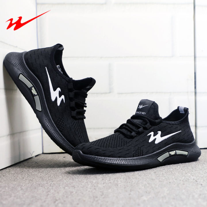 รองเท้ากีฬา-double-star-eight-special-รองเท้าวิ่งระบายอากาศน้ำหนักเบาอินเทรนด์รองเท้าลำลองผู้ชายตาข่ายระบายอากาศขี้เกียจ-93016