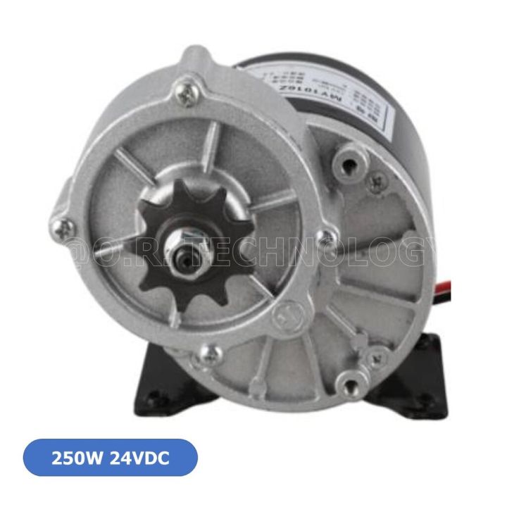 jb195-มอเตอร์เกียร์-gear-brushed-motor-my1016z2-250w-24vdc