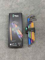 wera 950/9 Hex-Plus L-key set, 9 ชิ้น (หกเหลี่ยม รุ่นยอดนิยม) (ราคาโครตตึง?)