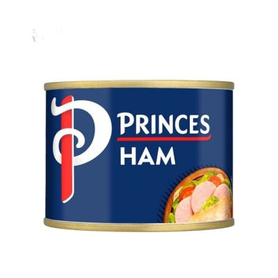 Import Foods🔹 Princes Ham Round Shape 454g ปริ๊นท์ แฮมรูปแบบกระป๋องทรงกลม 454กรัม