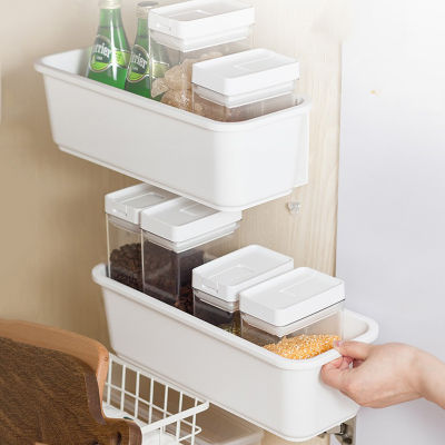 Under Sink Storage Rack Pull Out Cabinet Basket Organisers Plastic Kitchen Organizer Closet Rack Container Home Accessrioes