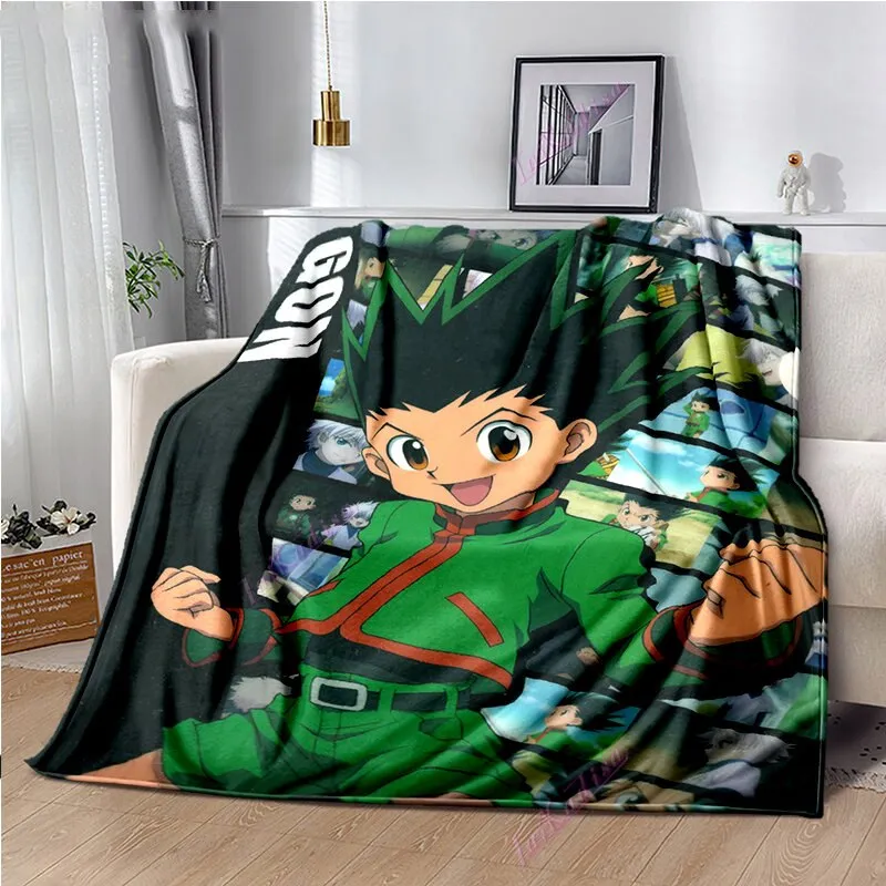 Hunter X Hunter Anime Poster Soft Plush Fleece Throw Blanket 45 x 60–  Seven Times Six