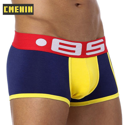 (1 Pieces) Modal Low waist Boxer Men Underware Trunks 2020 New Print Sexy Mens Underwear Boxershorts Gym 2020 New BS70