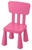 MAMMUT Childrens chair, in/outdoor/pink (มัมมุต เก้าอี้เด็ก, ใน/นอกอาคาร/ขมพู)