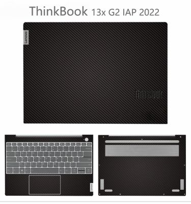 【ร้อน】พิเศษคาร์บอนไฟเบอร์ไวนิลแล็ปท็อปสติ๊กเกอร์ผิว D Ecals ที่ครอบสำหรับ Lenovo ThinkBook 13x G2 2022 IAP