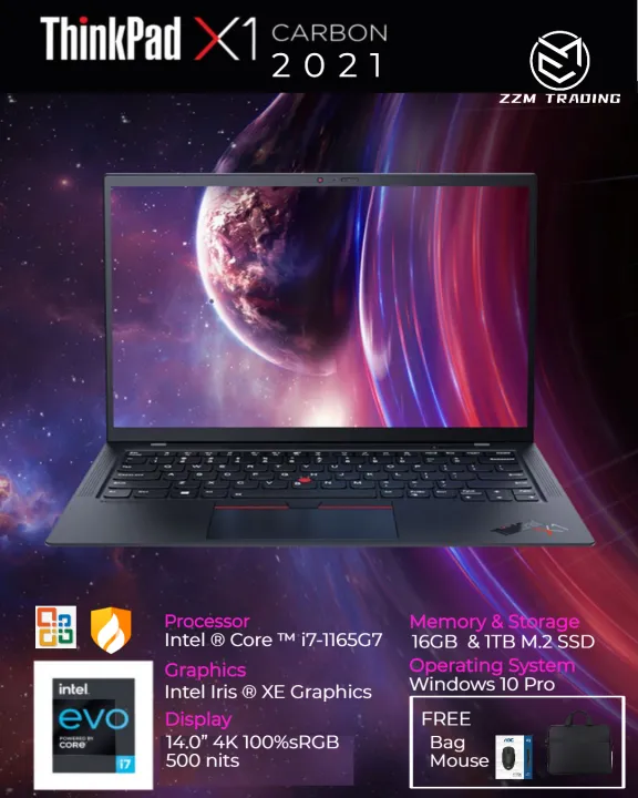 Lenovo ThinkPad X1 Carbon Gen 9/ Gen 10 2022 Model Brand New Laptop 12th Gen Intel ® Core™ i7 12th gen / 11th gen LTE ” 4K resolution 16GB RAM 1TB SSD | Lazada PH Lenovo ThinkPad X1 Carbon Gen 9/ Gen 10 2022 Model Brand New Laptop 12th Gen Intel ® Core™ i7 12th gen / 11th gen LTE ” 4K resolution 16GB RAM 1TB SSD | Lazada PH