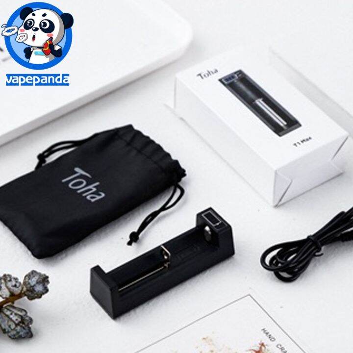 Vape Battery Charger Toha T1 Max Fast and smart 18650 26650 21700 and