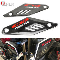 สำหรับ Honda CB 650R CB650 R 2018-2020 3D คาร์บอนไฟเบอร์ด้านข้าง Decals ถังน้ำมันสติกเกอร์รถจักรยานยนต์อุปกรณ์ตกแต่ง