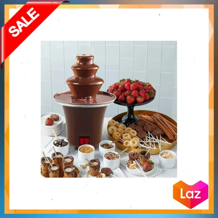 ORIGINAL BEST SELLER Mini Chocolate Fondue Fountain Three Layers