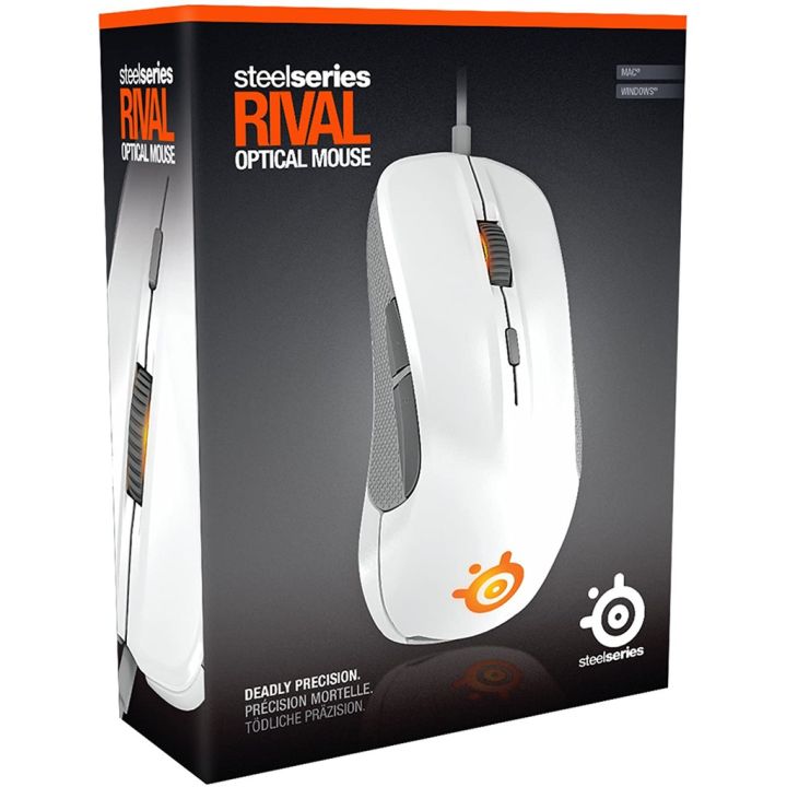 Steelseries Rival Optical Gaming Mouse White Lazada