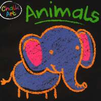 Plan for kids หนังสือต่างประเทศ Chalk Art: Animals ISBN: 9781760455323