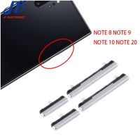 ปุ่มปรับระดับเสียง 20PCS สําหรับ Samsung Galaxy NOTE 8 9 10 20 Ultra Plus Phone Housing Frame Chassis Bixby On Off Push Key