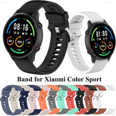 ✓◐✁ 22mm opaska na nadgarstek dla Xiaomi kolor Sport Smartwatch Watchband wodoodporna mężczyźni kobiety moda zegarek pasek akcesoria Correa