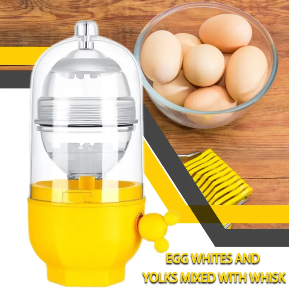 Egg Homogenizer Manual Puller, Egg Spinner for Boiled Golden Eggs, Egg  Scrambler