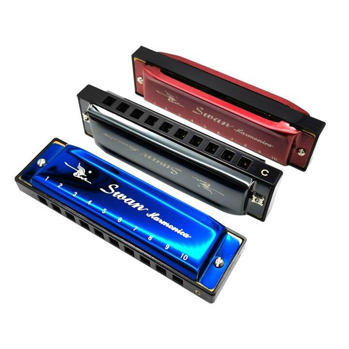 10-holes-blues-harmonica-diatonic-mouth-available-three-colors-beginners-adults-players-instruments