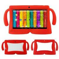 （Hoshi electron） Universal 7 Inch TabletCase Soft Silicone CoverShell Protector With Carry Handles For Q88Children Tablet