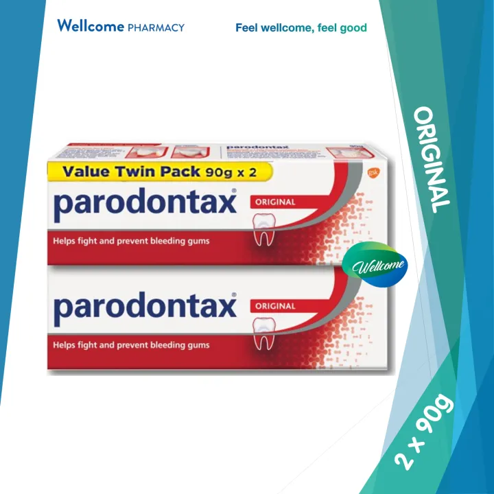 Parodontax Original Toothpaste 2 x 90g (Twin Pack) Lazada