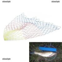 ☃SHL☃ 5 Sizes Nylon Fishing Net Collapsible Fishing Tools Mesh Hole Depth Folding Net [LT]