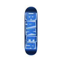 Baker Riley Hawk Brand Logo Blue Foil B2 Skateboard Deck 8.5