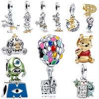 New Classic Hot air Balloon Stitch Disney plata de ley 925 original Shoes Fit Charms Pandora 925 originales Bracelet For Women