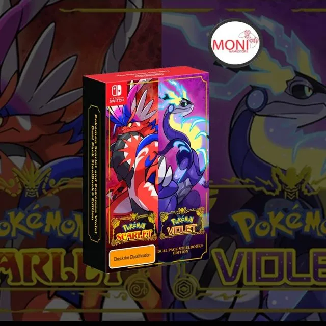 Pokemon Scarlet / Violet Double Pack (Aisa) (EN): Nintendo Switch ...