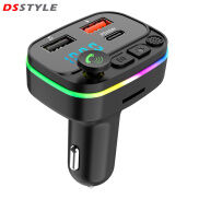 DSstyles Sạc Điện Dùng Trên Xe Hơi Tương Thích Bluetooth 5.0 Bộ Phát Sóng